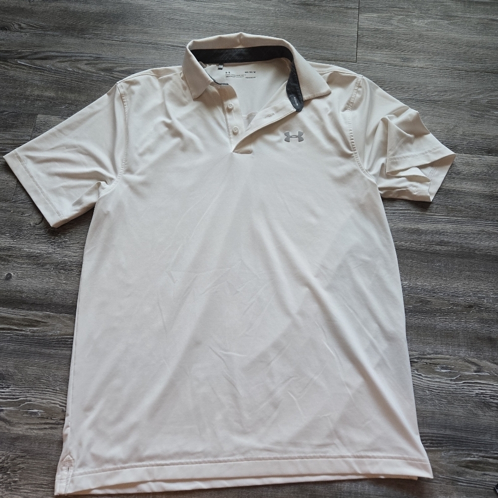 Under Armour Men's White Polo Shirt